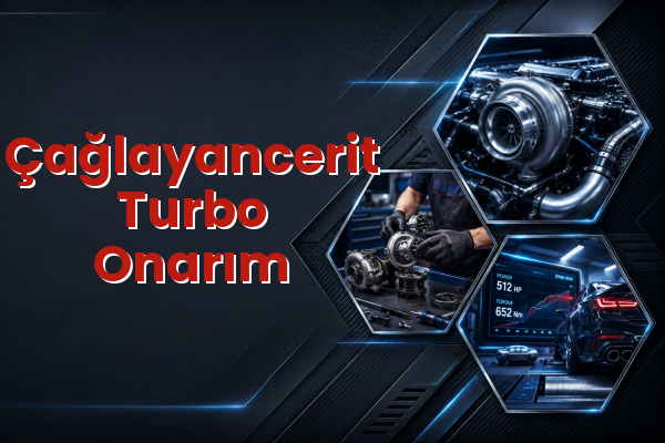 Turbo Onarım uzman teknik servis hizmet görselleri