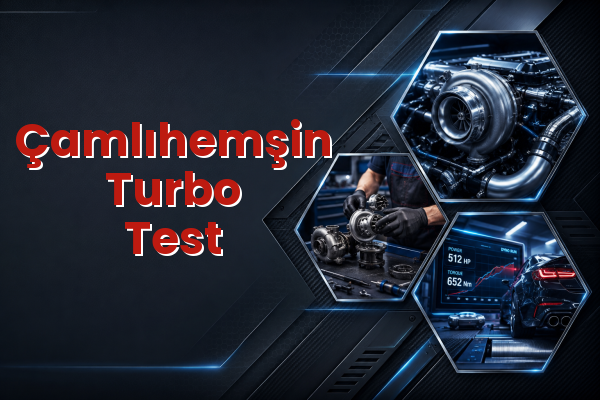 Turbo Test uzman teknik servis hizmet görselleri