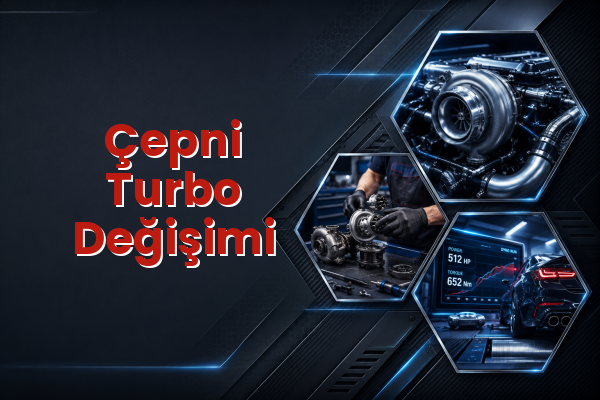 Turbo Değişimi uzman teknik servis hizmet görselleri