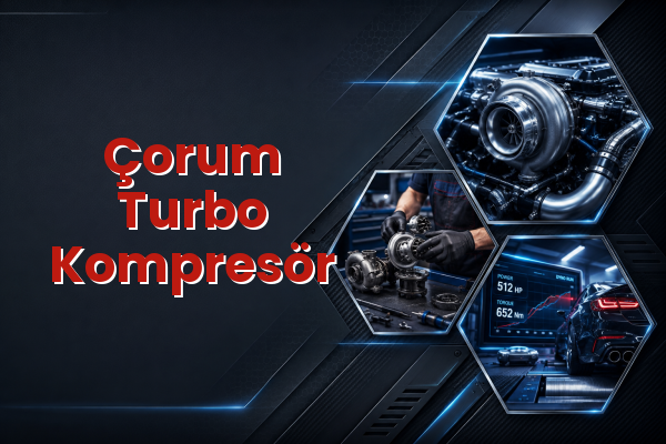 Turbo Kompresör uzman teknik servis hizmet görselleri