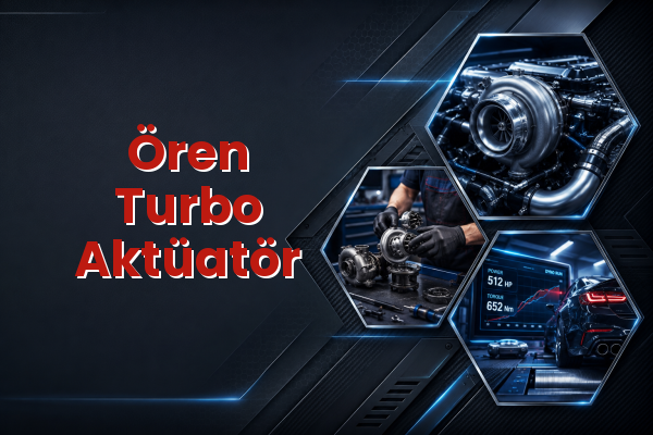 Turbo Aktüatör uzman teknik servis hizmet görselleri