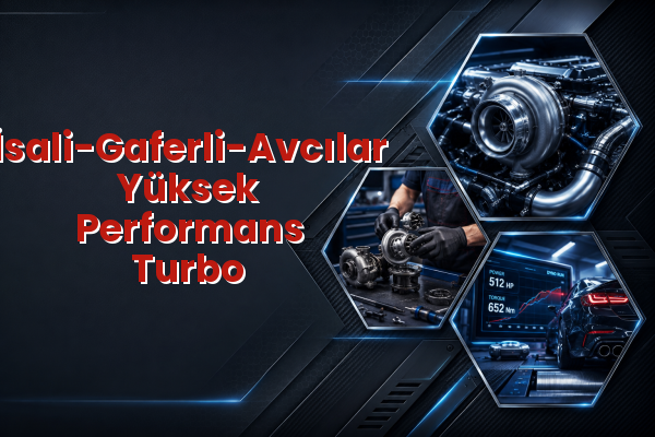 Yüksek Performans Turbo uzman teknik servis hizmet görselleri