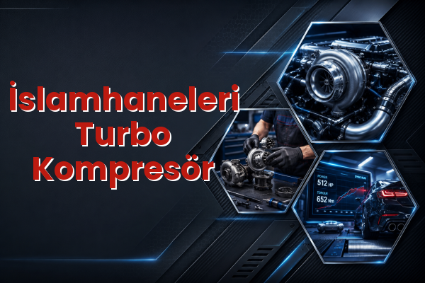 Turbo Kompresör uzman teknik servis hizmet görselleri