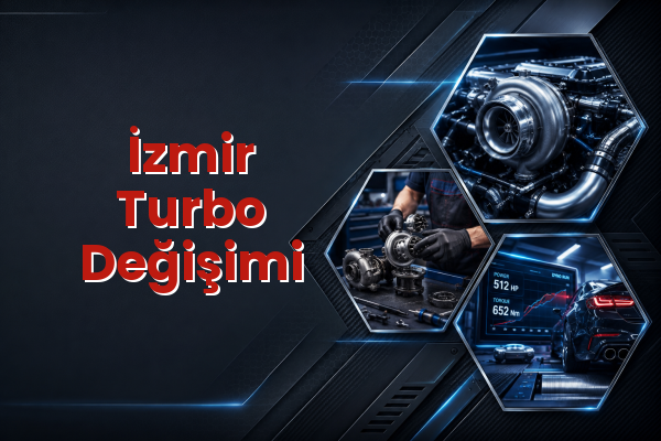 Turbo Değişimi uzman teknik servis hizmet görselleri