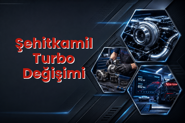 Turbo Değişimi uzman teknik servis hizmet görselleri