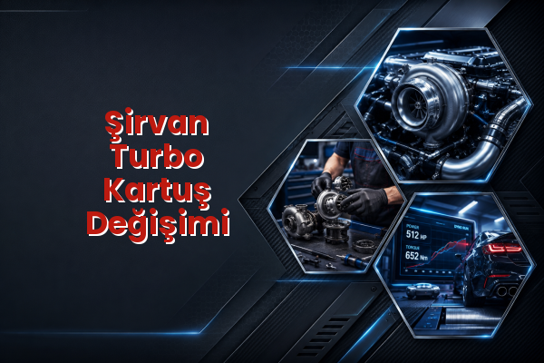Turbo Kartuş Değişimi uzman teknik servis hizmet görselleri