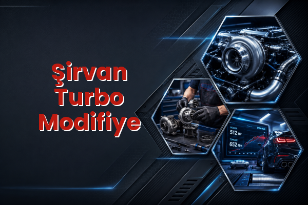 Turbo Modifiye uzman teknik servis hizmet görselleri