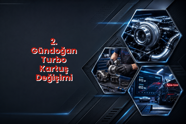 Turbo Kartuş Değişimi uzman teknik servis hizmet görselleri
