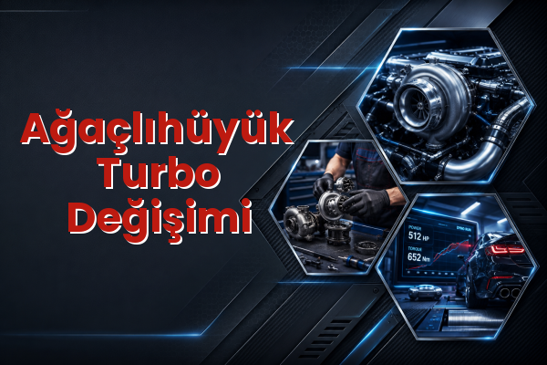Turbo Değişimi uzman teknik servis hizmet görselleri
