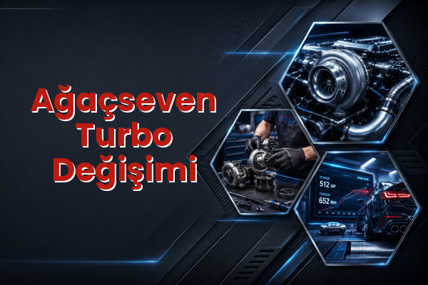 Turbo Değişimi uzman teknik servis hizmet görselleri