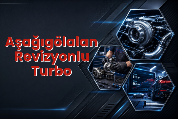 Revizyonlu Turbo uzman teknik servis hizmet görselleri