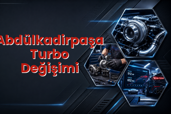 Turbo Değişimi uzman teknik servis hizmet görselleri