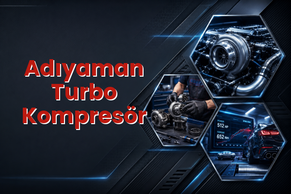 Turbo Kompresör uzman teknik servis hizmet görselleri