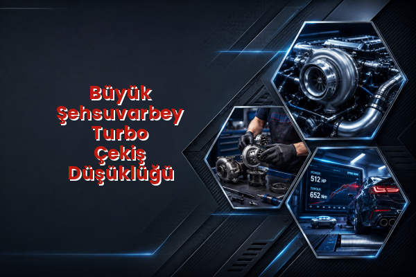 Turbo Çekiş Düşüklüğü uzman teknik servis hizmet görselleri