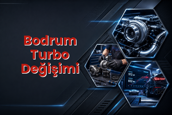 Turbo Değişimi uzman teknik servis hizmet görselleri