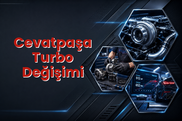 Turbo Değişimi uzman teknik servis hizmet görselleri