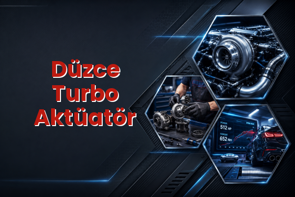 Turbo Aktüatör uzman teknik servis hizmet görselleri