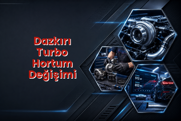 Turbo Hortum Değişimi uzman teknik servis hizmet görselleri
