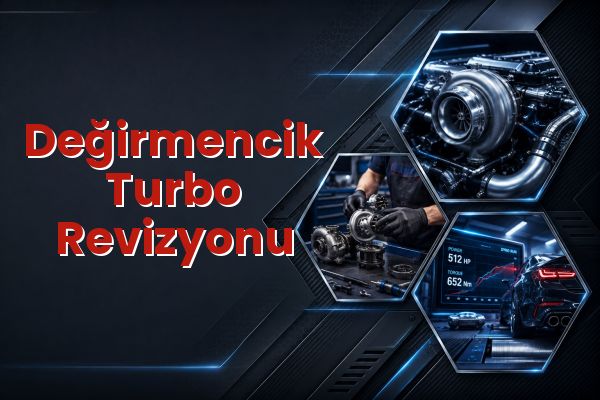 Turbo Revizyonu uzman teknik servis hizmet görselleri