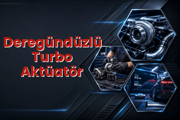 Turbo Aktüatör uzman teknik servis hizmet görselleri