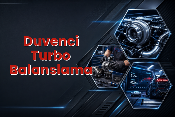 Turbo Balanslama uzman teknik servis hizmet görselleri