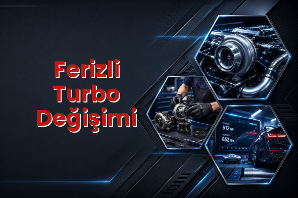 Turbo Değişimi uzman teknik servis hizmet görselleri