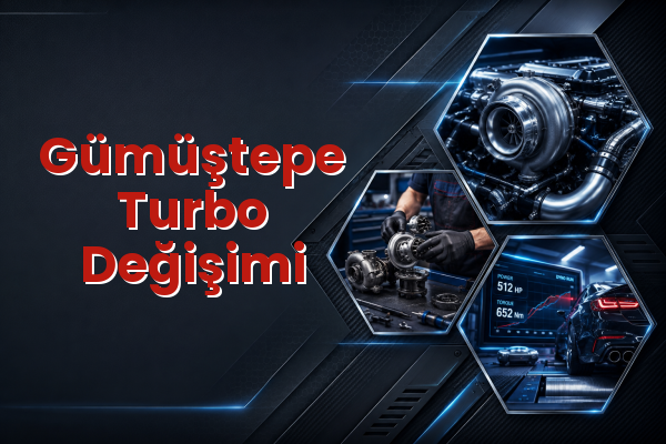 Turbo Değişimi uzman teknik servis hizmet görselleri