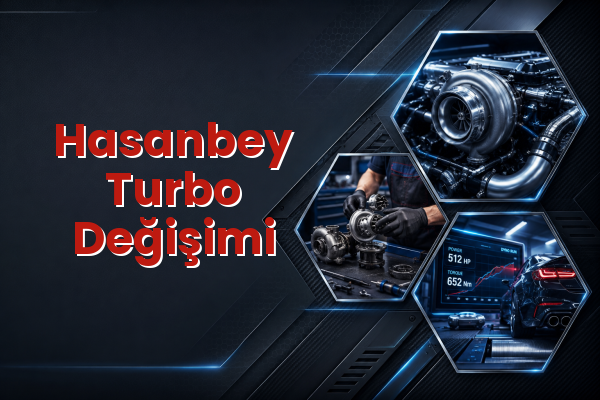 Turbo Değişimi uzman teknik servis hizmet görselleri