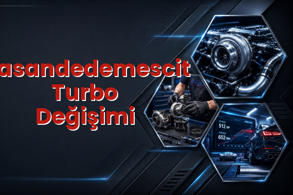 Turbo Değişimi uzman teknik servis hizmet görselleri