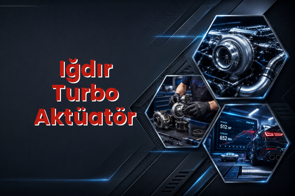 Turbo Aktüatör uzman teknik servis hizmet görselleri