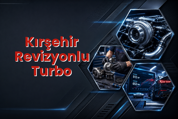 Revizyonlu Turbo uzman teknik servis hizmet görselleri