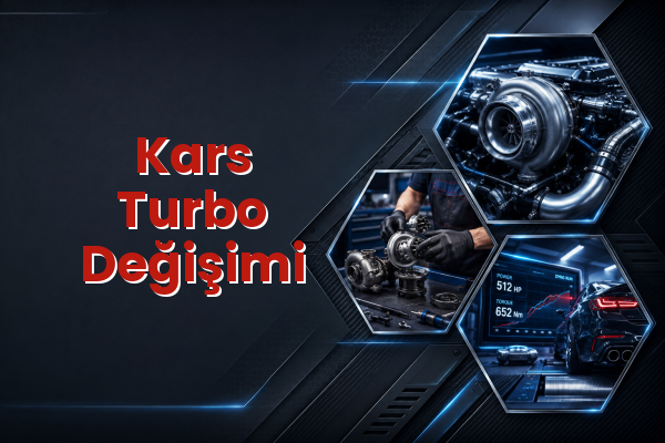 Turbo Değişimi uzman teknik servis hizmet görselleri