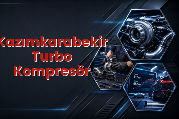 Turbo Kompresör uzman teknik servis hizmet görselleri