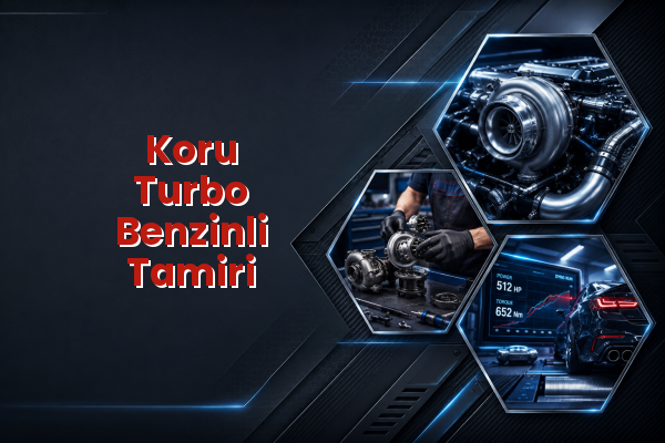 Turbo Benzinli Tamiri uzman teknik servis hizmet görselleri
