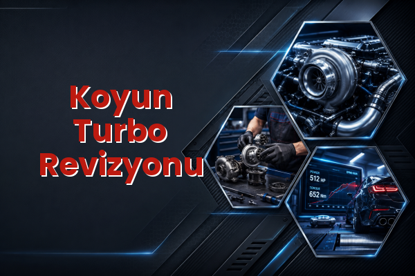 Turbo Revizyonu uzman teknik servis hizmet görselleri