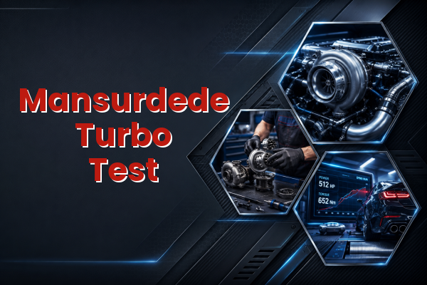 Turbo Test uzman teknik servis hizmet görselleri