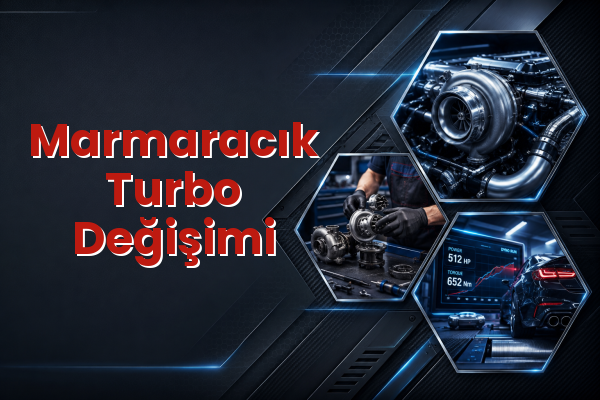 Turbo Değişimi uzman teknik servis hizmet görselleri