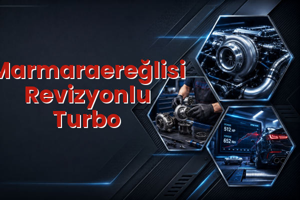 Revizyonlu Turbo uzman teknik servis hizmet görselleri