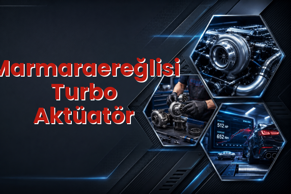 Turbo Aktüatör uzman teknik servis hizmet görselleri