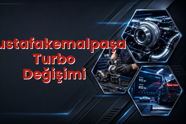 Turbo Değişimi uzman teknik servis hizmet görselleri