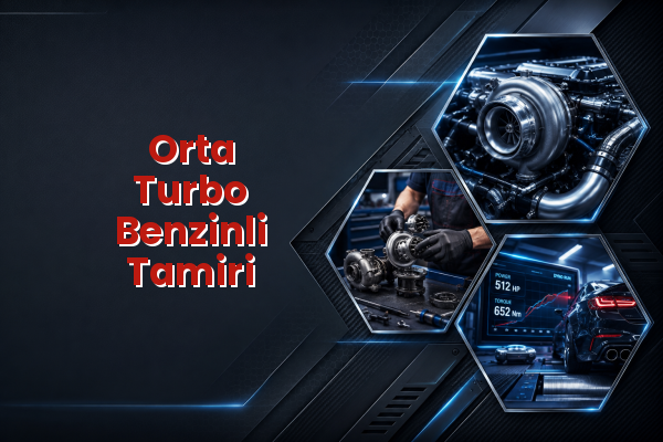 Turbo Benzinli Tamiri uzman teknik servis hizmet görselleri