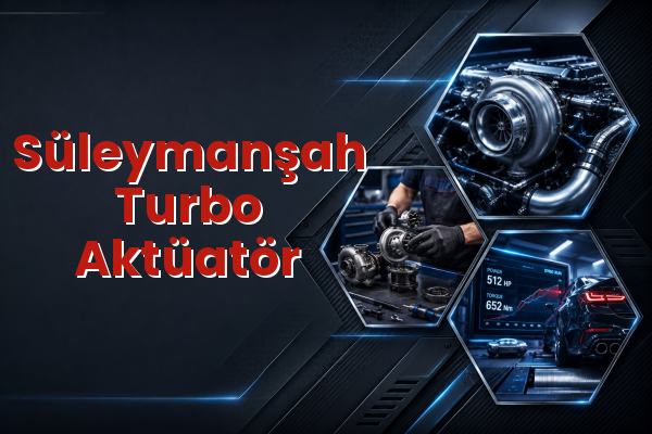 Turbo Aktüatör uzman teknik servis hizmet görselleri