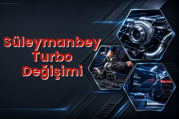Turbo Değişimi uzman teknik servis hizmet görselleri