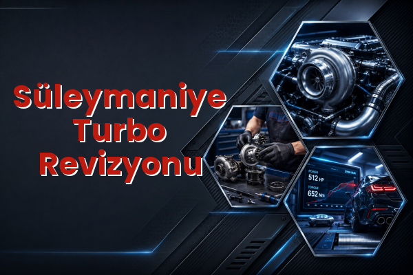 Turbo Revizyonu uzman teknik servis hizmet görselleri