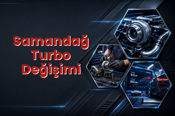Turbo Değişimi uzman teknik servis hizmet görselleri