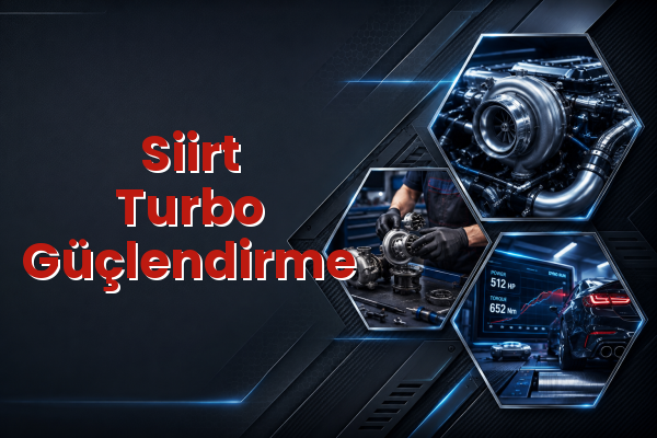 Turbo Güçlendirme uzman teknik servis hizmet görselleri