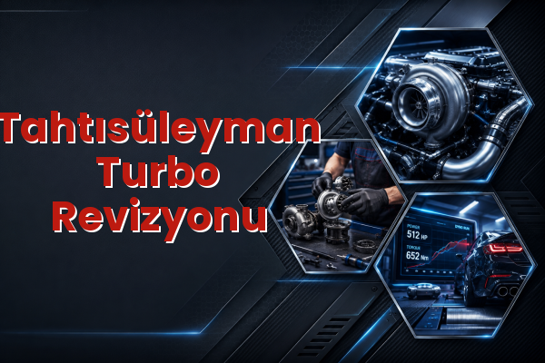 Turbo Revizyonu uzman teknik servis hizmet görselleri