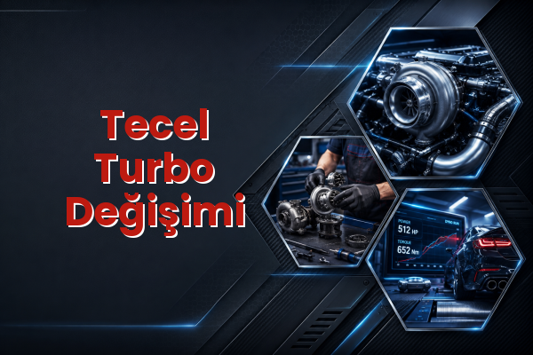 Turbo Değişimi uzman teknik servis hizmet görselleri