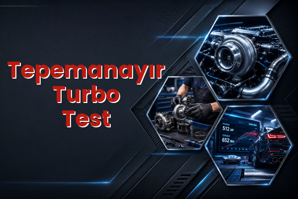 Turbo Test uzman teknik servis hizmet görselleri