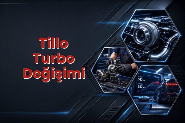 Turbo Değişimi uzman teknik servis hizmet görselleri